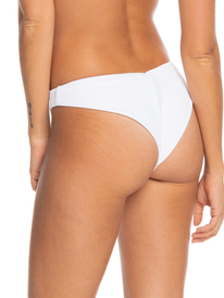 14 Roxy Love Cheeky Bikini Bottoms White ERJX404434 Roxy