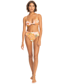 2 Roxy Love Rib The Shorey High Rise Bikini Bottoms  ERJX404439 Roxy