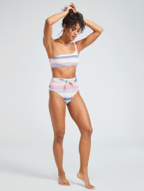 3 Endless Swell - High Waist Bikini Bottoms for Women Blue ERJX404452 Roxy