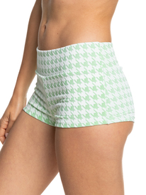 5 Check It - Bas de bikini Shorty pour Femme Vert ERJX404454 Roxy