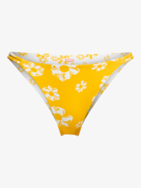 14 Flower Lover 2022 - Mutandina bikini reversibile con taglio cheeky da Donna Yellow ERJX404464 Roxy