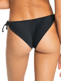 roxy, Womens ROXY Love The Daydream Rib Knit Bikini Bottoms, ANTHRACITE (kvj0) ROXY Love The Daydream - Rib Knit Bikini Bottoms for Women ERJX404472