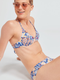 1 Printed Beach Classics Hipster 2 Bikini Bottoms Blue ERJX404488 Roxy