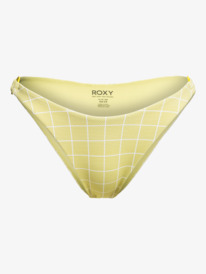 10 Salty Shine High-Leg Cheeky Bikini Bottom Green ERJX404494 Roxy