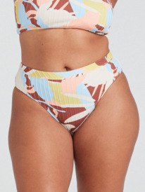 3 Womens Floraldelic The Shorey High Waist Bikini Bottoms  ERJX404498 Roxy