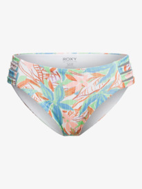 14 Roxy Love The Rocker Rib Knit Bikini Bottoms Green ERJX404513 Roxy