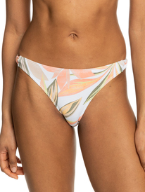 0 Printed Beach Classics - Bikinibroekje voor Dames White ERJX404518 Roxy