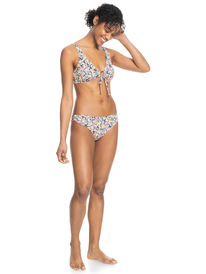 2 Beach Classics Strap Hipster Bikini Bottoms Blue ERJX404519 Roxy
