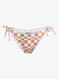 11 Check It - Cheeky Bikinibroekje voor Dames Brown ERJX404534 Roxy