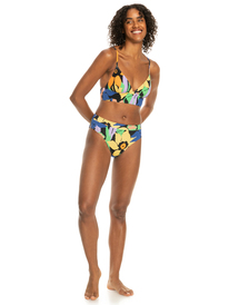2 Color Jam - Bikinihose mit mittlerer Bedeckung für Frauen Schwarz ERJX404551 Roxy