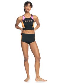 10 Roxy Active - Shorty Bikini Bottoms for Women Black ERJX404571 Roxy