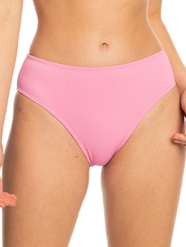 roxy, Roxy Active Rib High-leg Mod Bikini Bottoms, CYCLAMEN (mgj0) ROXY ACTIVE SD RIB HIGHLEG MOD ERJX404574