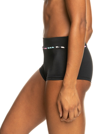 1 Roxy Active Shorty Bikini Bottoms Black ERJX404591 Roxy