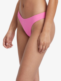 1 Hawaiian Heat High Leg Cheeky Bikini Bottoms Pink ERJX404595 Roxy