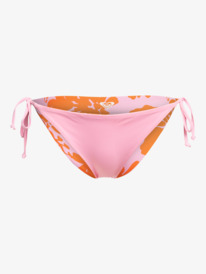 13 Surf.Kind.Kate. Tie Side Reversible Bikini Bottoms Pink ERJX404599 Roxy