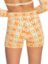 11 Wavy Babe - Braguita de bikini de corte boy leg para Mujer Verde ERJX404623 Roxy