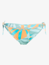 8 Roxy Pro The Tie Slide - Bas de bikini coupe Cheeky pour Femme Bleu ERJX404644 Roxy