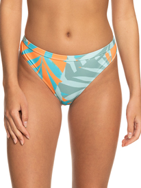 4 Roxy Pro The Snap Tur - Cheeky Bikini Bottoms for Women Blue ERJX404646 Roxy