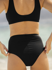 roxy, Womens Roxy Pro The Up Surge Bikini Bottoms, ANTHRACITE (kvj0) Roxy Pro The Up Surge - Bikini Bottoms for Women ERJX404651