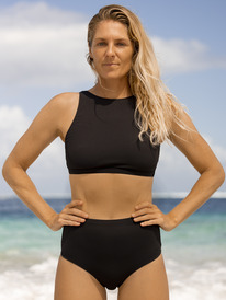 2 Roxy Pro The Up Surge - Bas de bikini pour Femme Noir ERJX404651 Roxy