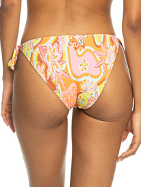 11 Floraldelic - Parte de baixo de biquíni para Mulher Laranja ERJX404657 Roxy