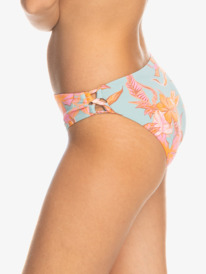 1 Printed Beach Classics Hipster Bikini Bottoms Blue ERJX404677 Roxy
