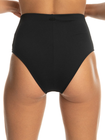 8 Womens Roxy Pro The Up Surge Bikini Bottoms Black ERJX404729 Roxy