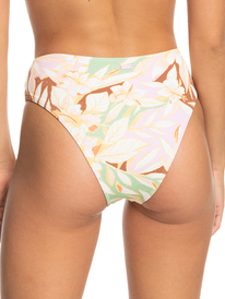 11 Womens Meadow Flowers Moderate Bikini Bottoms Green ERJX404762 Roxy
