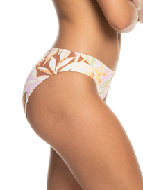 1 Womens Meadow Flowers Hipster Bikini Bottoms Green ERJX404775 Roxy