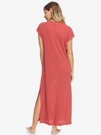 Summer Pink Wave - Beach Dress for Women  ERJX603226