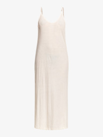 7 Salty Love V-Neck Dress Yellow ERJX603341 Roxy