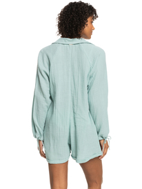4 Womens Lover Meeting Beach Cover-Up Dress Blue ERJX603359 Roxy