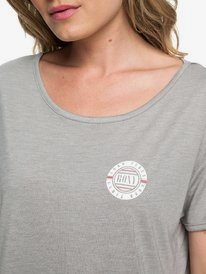 3 Cruz Life A - T-Shirt voor Dames Gray ERJZT04381 Roxy
