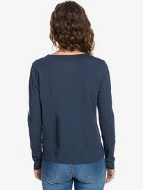 3 Red Sunset - Longsleeve für Frauen Blau ERJZT05046 Roxy