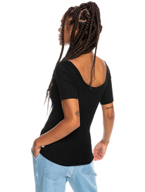 roxy, Pineapple And Drink - Top da Donna, ANTHRACITE (kvj0) Pineapple And Drink - Top for Women ERJZT05328