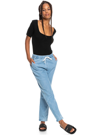 2 Pineapple And Drink - Haut pour Femme Noir ERJZT05328 Roxy