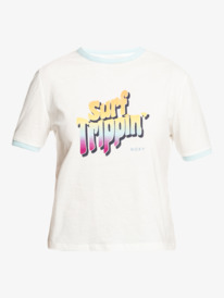 7 Biarritz Vibes 2022 - T-shirt manches courtes pour Femme Blanc ERJZT05334 Roxy