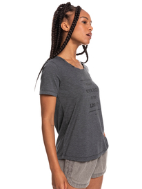 1 Chasing The Swell 2022 - T-shirt met korte mouw voor Dames Black ERJZT05363 Roxy