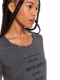 2 Chasing The Swell 2022 - T-shirt met korte mouw voor Dames Black ERJZT05363 Roxy