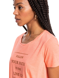 2 Chasing The Swell 2022 - T-shirt met korte mouw voor Dames Pink ERJZT05363 Roxy