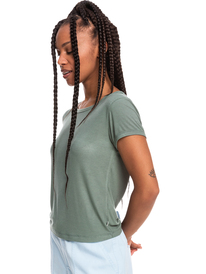 1 Frozen Night Screen Tee Green ERJZT05366 Roxy