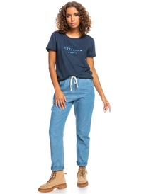 3 Ocean After 2022 - T-Shirt voor Dames  ERJZT05406 Roxy