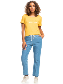 3 Ocean After - T-Shirt für Frauen Gelb ERJZT05406 Roxy