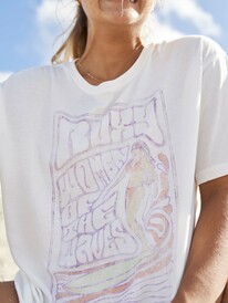 1 Barrel Day - T-Shirt voor Dames White ERJZT05410 Roxy