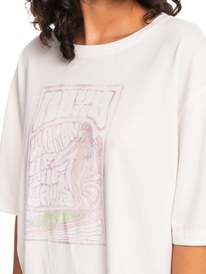 4 Barrel Day - T-Shirt voor Dames White ERJZT05410 Roxy
