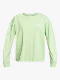 5 Beautiful Life - Long Sleeve T-Shirt for Women Green ERJZT05418 Roxy