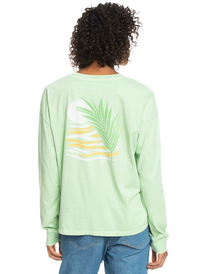 4 Beautiful Life - Long Sleeve T-Shirt for Women Green ERJZT05418 Roxy