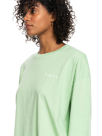 2 Beautiful Life - Long Sleeve T-Shirt for Women Green ERJZT05418 Roxy