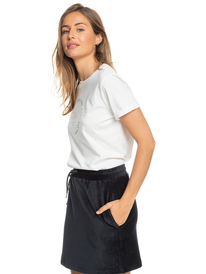 1 Noon Ocean - Bio-T-Shirt für Frauen Weiss ERJZT05425 Roxy