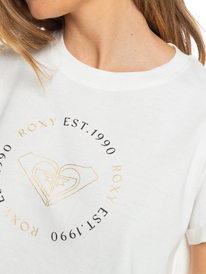 2 Noon Ocean - Bio-T-Shirt für Frauen Weiss ERJZT05425 Roxy